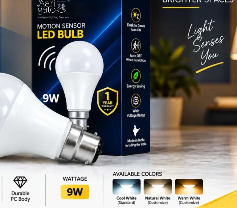 Motion Sensor LED Bulb — Arigato Life product image