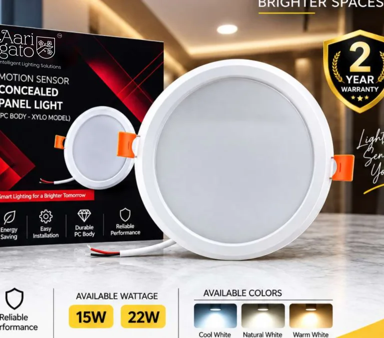 Concealed Sensor Panel Light — Arigato Life product image
